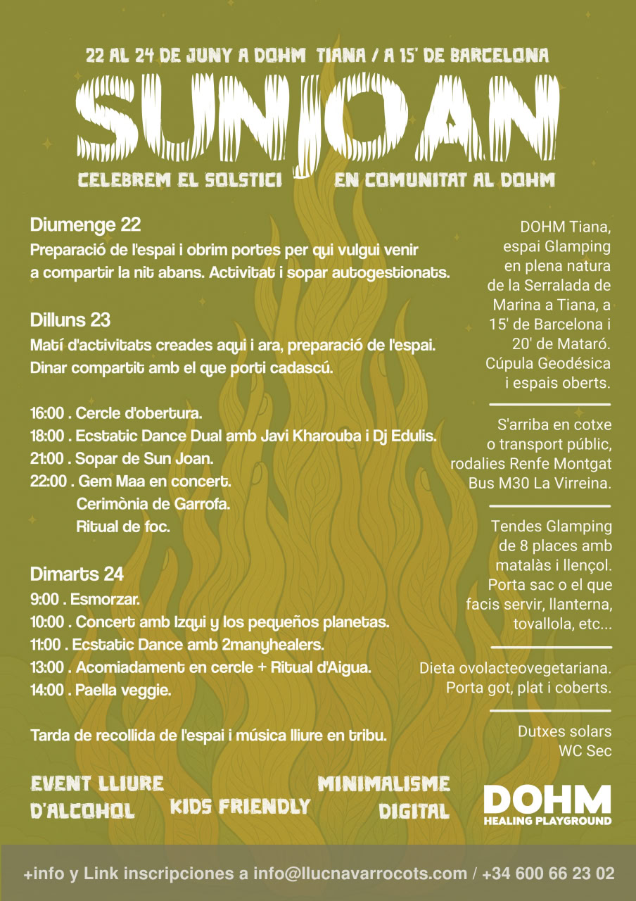 sunjoan horaris