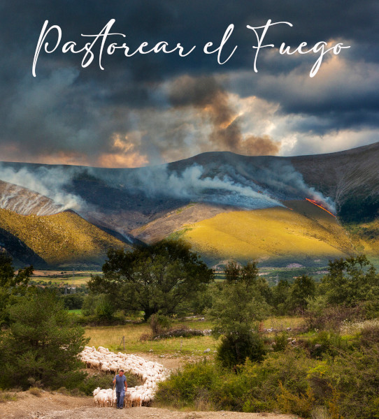 Cartel de la visita guiada "Pastorear el fuego"